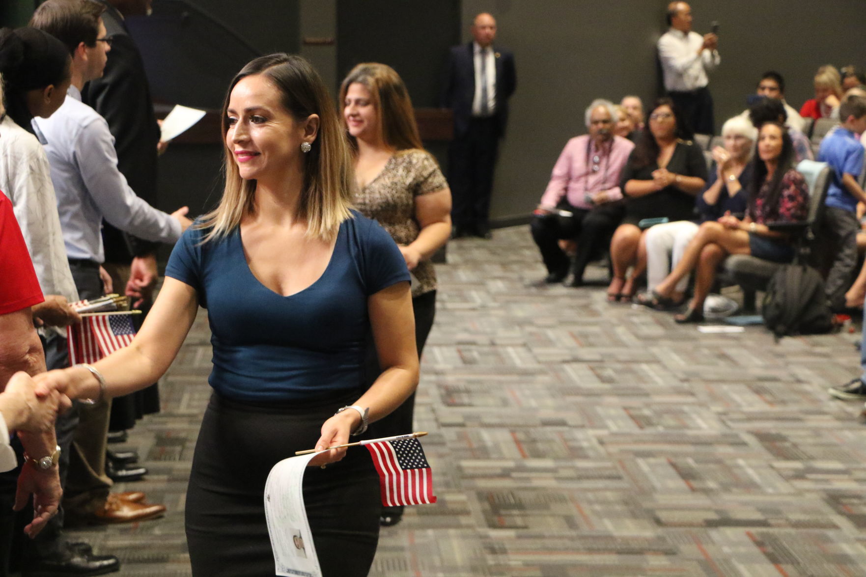 Naturalization ceremony